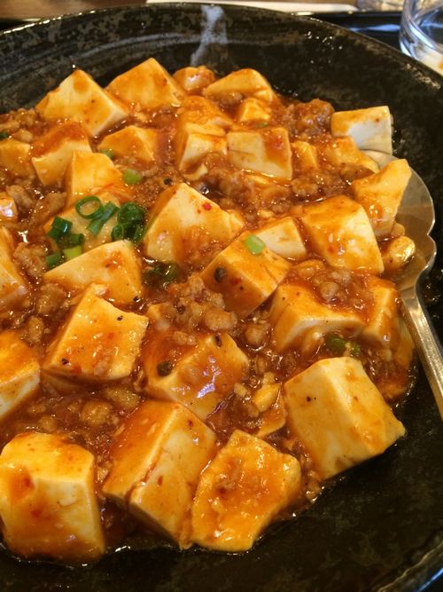 麻婆豆腐アップ